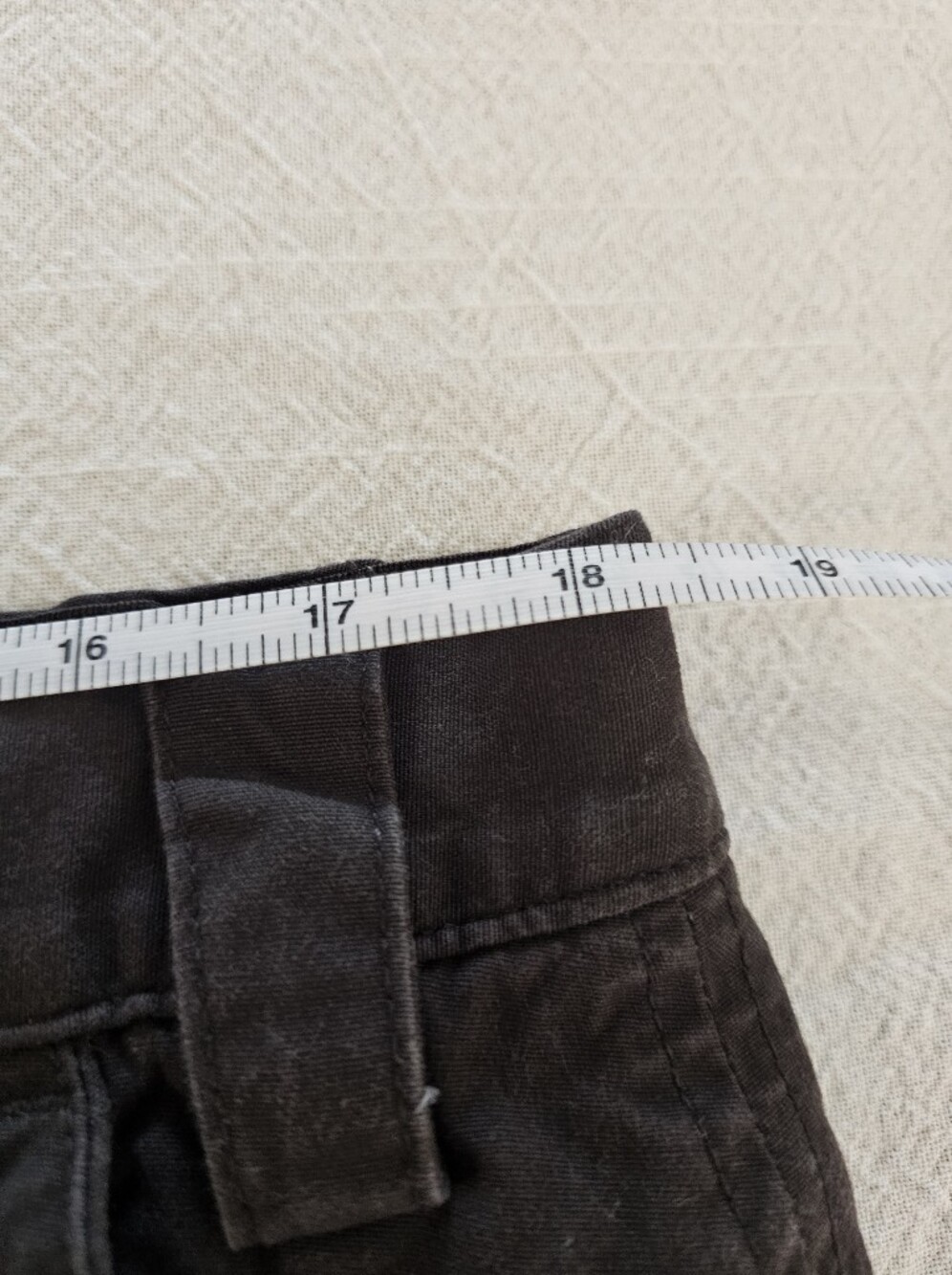 Duluth Trading Co Cotton Cargo Skort Mesh Shorts Size 16 Black - Picture 4 of 9